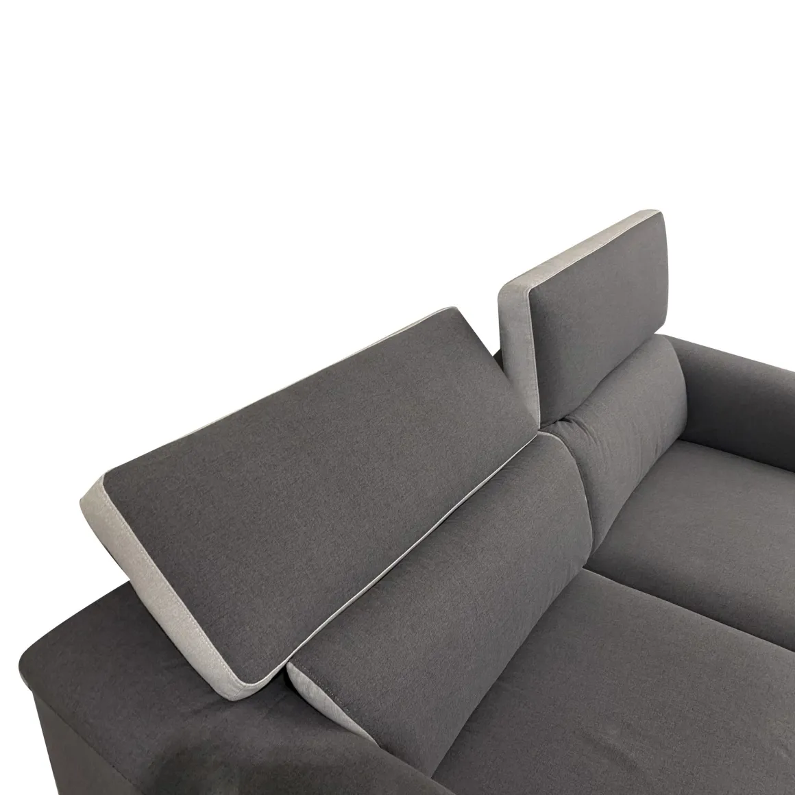 DIVANO 2 POSTI GWEN IN TESSUTO GRIGIO E SILVER: vendita online DIVANO 2 POSTI GWEN IN TESSUTO GRIGIO E SILVER in offerta
