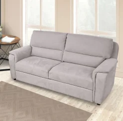 DIVANO 3 POSTI MOD. ELBA IN TESSUTO GRIGIO CHIARO : vendita online DIVANO 3 POSTI MOD. ELBA IN TESSUTO GRIGIO CHIARO in offerta