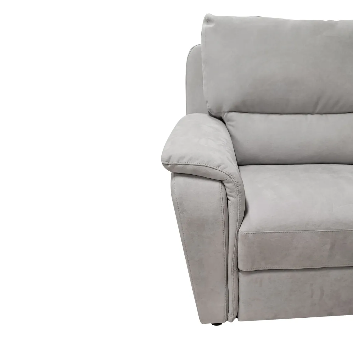 DIVANO 3 POSTI MOD. ELBA IN TESSUTO GRIGIO CHIARO : vendita online DIVANO 3 POSTI MOD. ELBA IN TESSUTO GRIGIO CHIARO in offerta