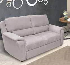 DIVANO 2 POSTI MOD. ELBA IN TESSUTO GRIGIO CHIARO: vendita online DIVANO 2 POSTI MOD. ELBA IN TESSUTO GRIGIO CHIARO in offerta