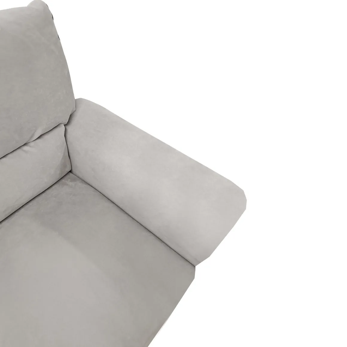 DIVANO 2 POSTI MOD. ELBA IN TESSUTO GRIGIO CHIARO: vendita online DIVANO 2 POSTI MOD. ELBA IN TESSUTO GRIGIO CHIARO in offerta