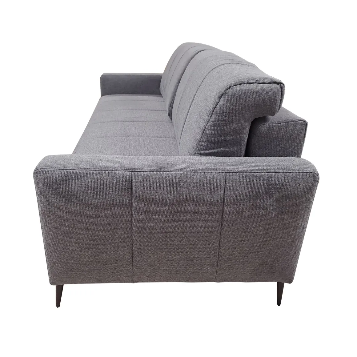 DIVANO 3 POSTI MOD. MURANO CON SEDUTA ESTRAIBILE IN TESSUTO GRIGIO : vendita online DIVANO 3 POSTI MOD. MURANO CON SEDUTA ESTRAIBILE IN TESSUTO GRIGIO in offerta