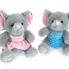 ELEFANTE SEDUTA CON VESTITINO 21CM: vendita online ELEFANTE SEDUTA CON VESTITINO 21CM in offerta