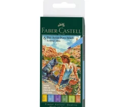 FABER CASTELL - ASTUCCIO 6 PENNARELLI PITT ARTIST SUMMER VIBES: vendita online FABER CASTELL - ASTUCCIO 6 PENNARELLI PITT ARTIST SUMMER VIBES in offerta