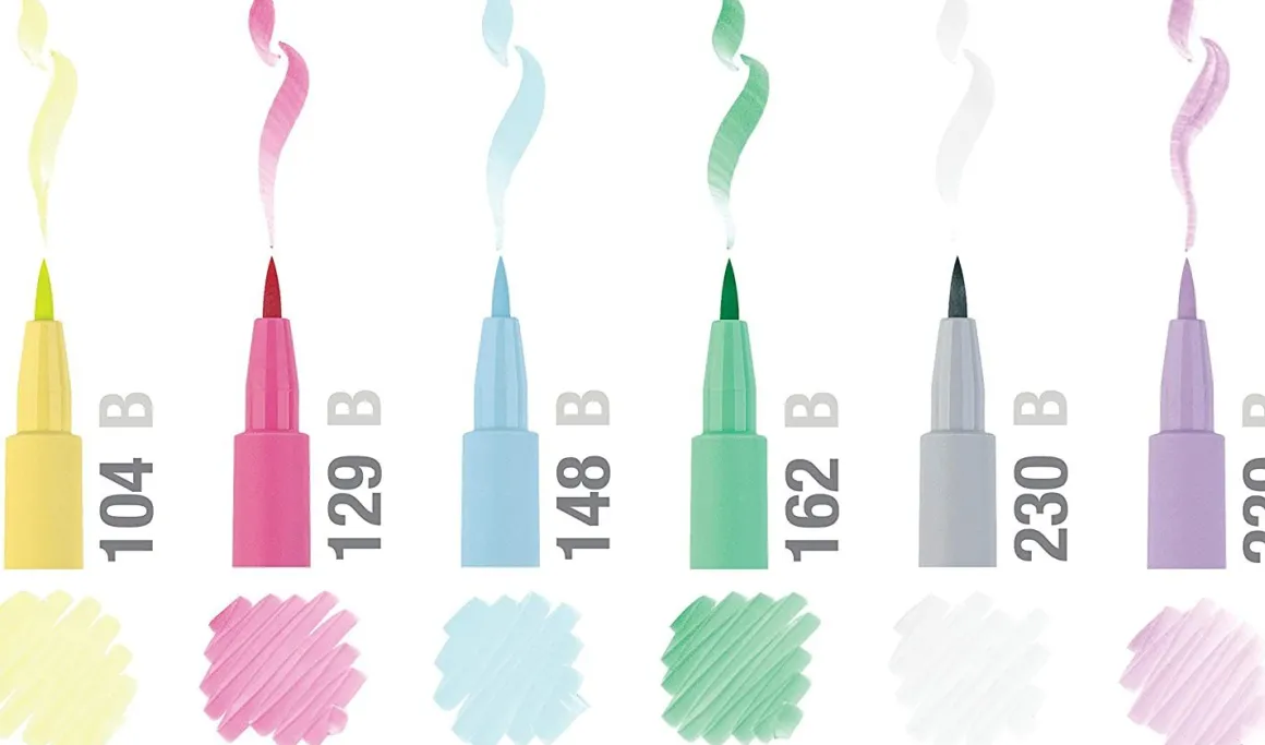 FABER CASTELL - ASTUCCIO 6 PENNE PITT ARTIST PEN PASTEL ASS.: vendita online FABER CASTELL - ASTUCCIO 6 PENNE PITT ARTIST PEN PASTEL ASS. in offerta