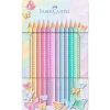 FABER CASTELL - ASTUCCIO 12 MATITE COLORATE SPARKLE : vendita online FABER CASTELL - ASTUCCIO 12 MATITE COLORATE SPARKLE in offerta