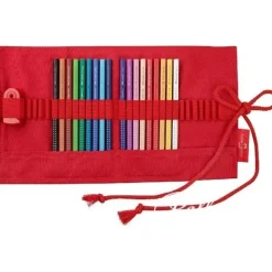 FABER CASTELL - COLOUR GRIP SET 18PZ MATITE COLORATE IN ROTOLO: vendita online FABER CASTELL - COLOUR GRIP SET 18PZ MATITE COLORATE IN ROTOLO in offerta