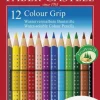 FABER CASTELL - COLOUR GRIP ASTUCCIO 12 MATITE COLORATE: vendita online FABER CASTELL - COLOUR GRIP ASTUCCIO 12 MATITE COLORATE in offerta