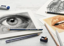 FABER CASTELL - GOLDFABER 8PZ GRAPHITE SKETCH SET : vendita online FABER CASTELL - GOLDFABER 8PZ GRAPHITE SKETCH SET in offerta