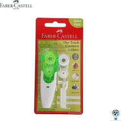 FABER CASTELL - ONE TOUCH CORRETTORE A NASTRO + RICARICA: vendita online FABER CASTELL - ONE TOUCH CORRETTORE A NASTRO + RICARICA in offerta