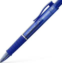 FABER CASTELL - PENNA A SFERA POLY BALL VIEW BLU: vendita online FABER CASTELL - PENNA A SFERA POLY BALL VIEW BLU in offerta
