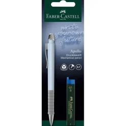 FABER CASTELL - PORTAMINE APOLLO B 0.7MM ASSORTITO CON REFILL: vendita online FABER CASTELL - PORTAMINE APOLLO B 0.7MM ASSORTITO CON REFILL in offerta