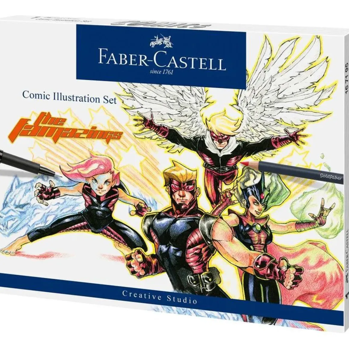FABER CASTELL - SET COMIC ILLUSTRATION : vendita online FABER CASTELL - SET COMIC ILLUSTRATION in offerta