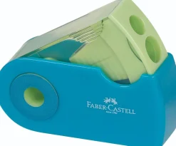 FABER CASTELL - SLEEVE TEMPERINO 2 FORI BICOLORE 7X3CM ASS.: vendita online FABER CASTELL - SLEEVE TEMPERINO 2 FORI BICOLORE 7X3CM ASS. in offerta