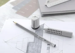 FABER CASTELL - TEMPERAMATITE GRIP 2001 ARGENTO 1.77X2,56CM: vendita online FABER CASTELL - TEMPERAMATITE GRIP 2001 ARGENTO 1.77X2,56CM in offerta