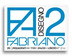 FABRIANO - ALBUM DISEGNO 2 LISCIO 20 FOGLI RIQUADRATI : vendita online FABRIANO - ALBUM DISEGNO 2 LISCIO 20 FOGLI RIQUADRATI in offerta