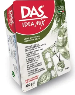 FILA - DAS IDEA MIX PASTA MODELLABILE 100GR VERDE SERPENTINO: vendita online FILA - DAS IDEA MIX PASTA MODELLABILE 100GR VERDE SERPENTINO in offerta