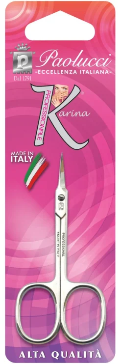 FORBICI LUCIDE PER MANICURE CON PUNTA LANCIA 3 POLLICI - LINEA KARINA: vendita online FORBICI LUCIDE PER MANICURE CON PUNTA LANCIA 3 POLLICI - LINEA KARINA in offerta