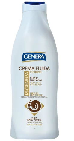 GENERA CREMA FLUIDA CORPO 500ML OLIO DI ARGAN: vendita online GENERA CREMA FLUIDA CORPO 500ML OLIO DI ARGAN in offerta