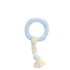GIOCO ANELLO 70MM IN TPE CON TRECCIA IN COTONE COLORI ASSORTITI: vendita online GIOCO ANELLO 70MM IN TPE CON TRECCIA IN COTONE COLORI ASSORTITI in offerta