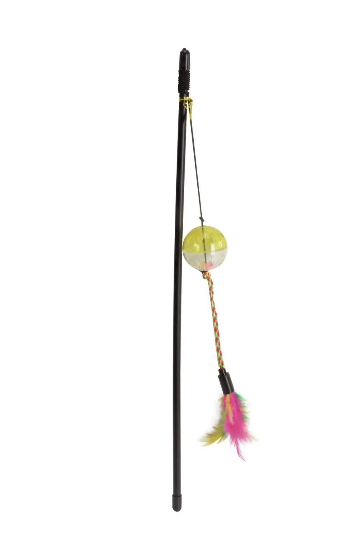GIOCO GATTO CANNETTA IN PLASTICA SFERA SONAGLIO 46CM: vendita online GIOCO GATTO CANNETTA IN PLASTICA SFERA SONAGLIO 46CM in offerta