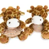 GIRAFFA SEDUTA CON VESTITINO 21CM: vendita online GIRAFFA SEDUTA CON VESTITINO 21CM in offerta