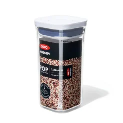 GOOD GRIPS - CONTENITORE POP MINI QUADRATO BASSO 8.3X8.3x15.9CM 0.5LT