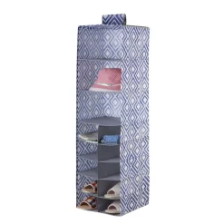 GUARDAROBA SALVASPAZIO SOSPESO 13 COMPARTI IN PLASTICA 30.5X30.5X118CM: vendita online GUARDAROBA SALVASPAZIO SOSPESO 13 COMPARTI IN PLASTICA 30.5X30.5X118CM in offerta