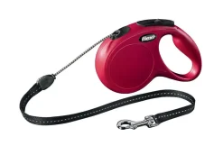 GUINZAGLIO FLEXI "NEW CLASSIC" CON CORDA XS 3MT NERO: vendita online GUINZAGLIO FLEXI "NEW CLASSIC" CON CORDA XS 3MT NERO in offerta
