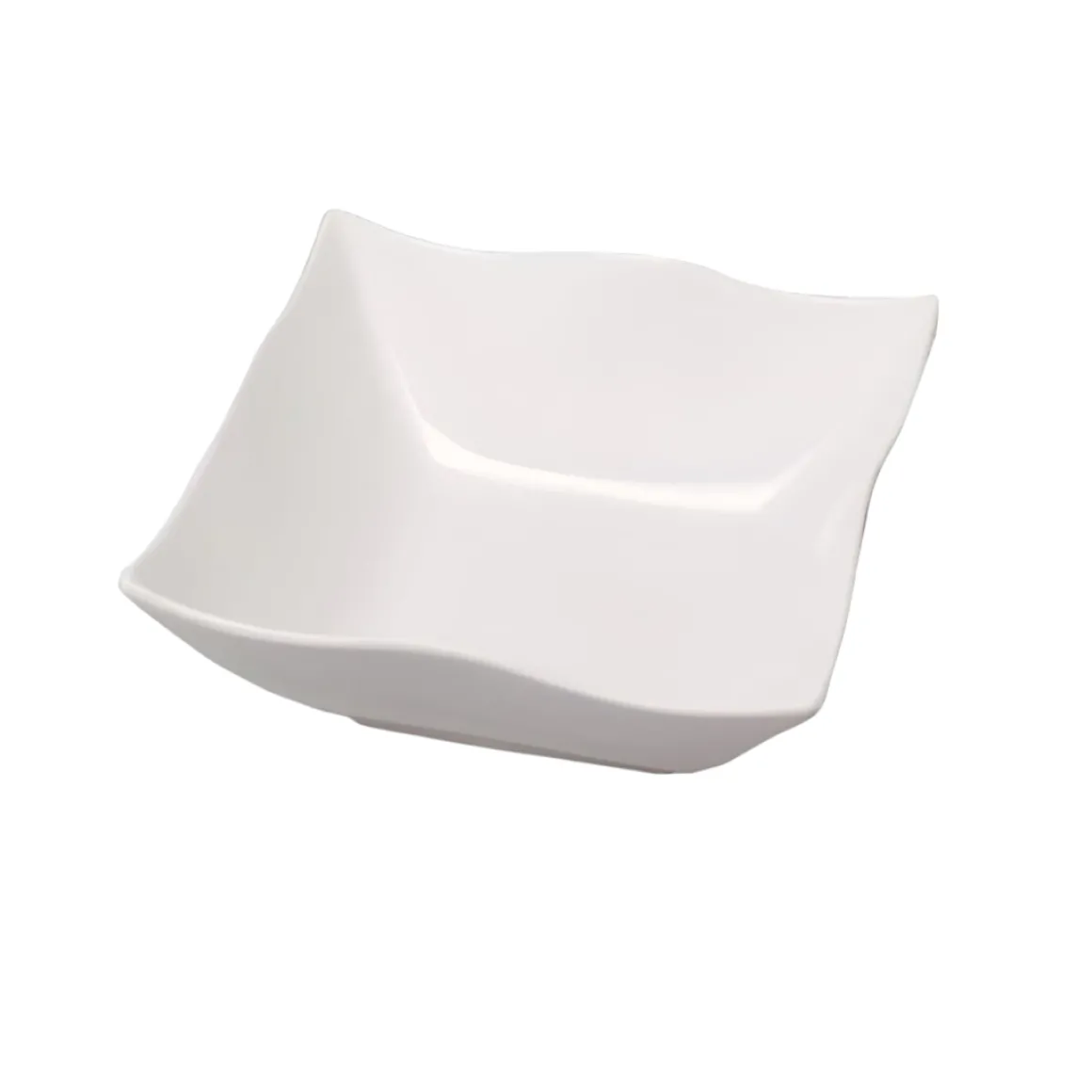 INSALATIERA FONDA IN PORCELLANA HELTON 16.5X16.5CM BIANCA