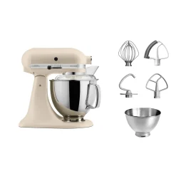 KITCHENAID - PLANETARIA ARTISAN CON TESTA RECLINABILE 4.8LT FRESH LINEN