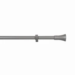 KIT 5 PZ PALO IN METALLO 19MM - MODELLO CONO ANELLO PIOMBO 110-200CM: vendita online KIT 5 PZ PALO IN METALLO 19MM - MODELLO CONO ANELLO PIOMBO 110-200CM in offerta