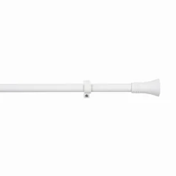KIT 5PZ PALO IN METALLO 19MM - MODELLO CONO ANELLO BIANCO 160-300CM: vendita online KIT 5PZ PALO IN METALLO 19MM - MODELLO CONO ANELLO BIANCO 160-300CM in offerta