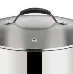 LAGOSTINA - CASSERUOLA FONDA 2 MANICI LINEA TEMPRA DIAM. 24CM