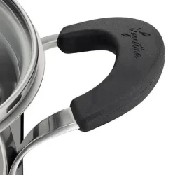 LAGOSTINA - CASSERUOLA 2 MANICI LINEA TEMPRA CON COPERCHIO DIAM.26CM