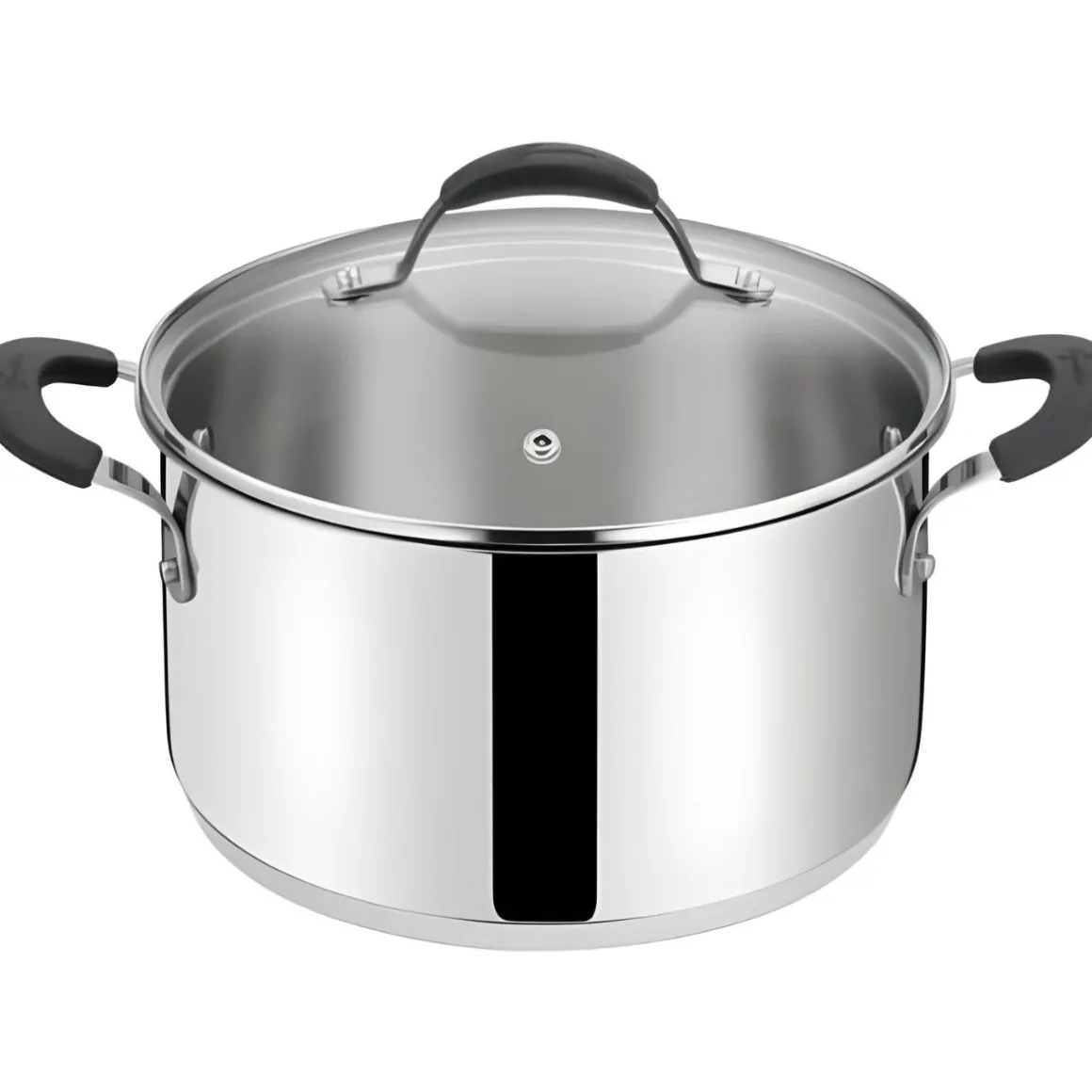 LAGOSTINA - CASSERUOLA 2 MANICI TEMPRA CON COPERCHIO D.26CM
