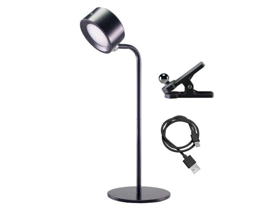 LAMPADA DA LETTURA 3 IN 1 MAGNETE DIAM 12 H. 30CM NERA: vendita online LAMPADA DA LETTURA 3 IN 1 MAGNETE DIAM 12 H. 30CM NERA in offerta