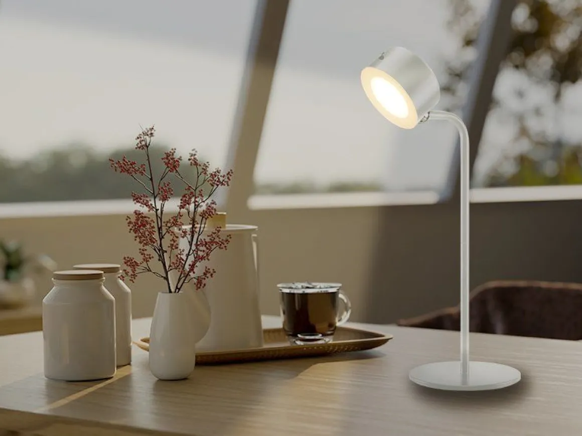 LAMPADA DA LETTURA 3 IN 1 MAGNETE DIAM 12 H. 30CM BIANCA: vendita online LAMPADA DA LETTURA 3 IN 1 MAGNETE DIAM 12 H. 30CM BIANCA in offerta