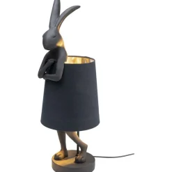 LAMPADA DA TAVOLO ANIMAL RABBIT NERO/ARGENTO H.68,2CM - E14 1X5W 50/60HZ: vendita online LAMPADA DA TAVOLO ANIMAL RABBIT NERO/ARGENTO H.68,2CM - E14 1X5W 50/60HZ in offerta