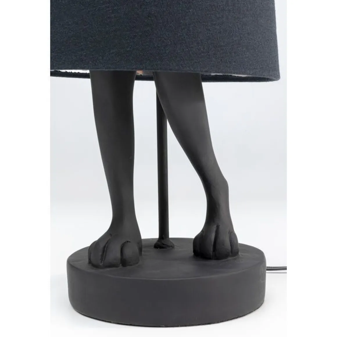 LAMPADA DA TAVOLO ANIMAL RABBIT NERO/ARGENTO H.68,2CM - E14 1X5W 50/60HZ: vendita online LAMPADA DA TAVOLO ANIMAL RABBIT NERO/ARGENTO H.68,2CM - E14 1X5W 50/60HZ in offerta