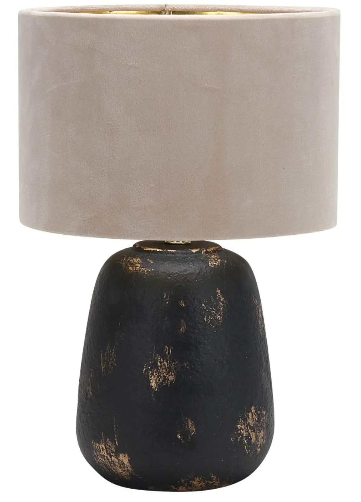 LAMPADA DA TAVOLA IN CERAMICA BEIGE 24X24X36.5CM: vendita online LAMPADA DA TAVOLA IN CERAMICA BEIGE 24X24X36.5CM in offerta