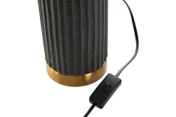 LAMPADA DA TAVOLO IN GRES POLIESTERE 30X30 H 58CM - E27 50W COLORI ASSORTITI : vendita online LAMPADA DA TAVOLO IN GRES POLIESTERE 30X30 H 58CM - E27 50W COLORI ASSORTITI in offerta