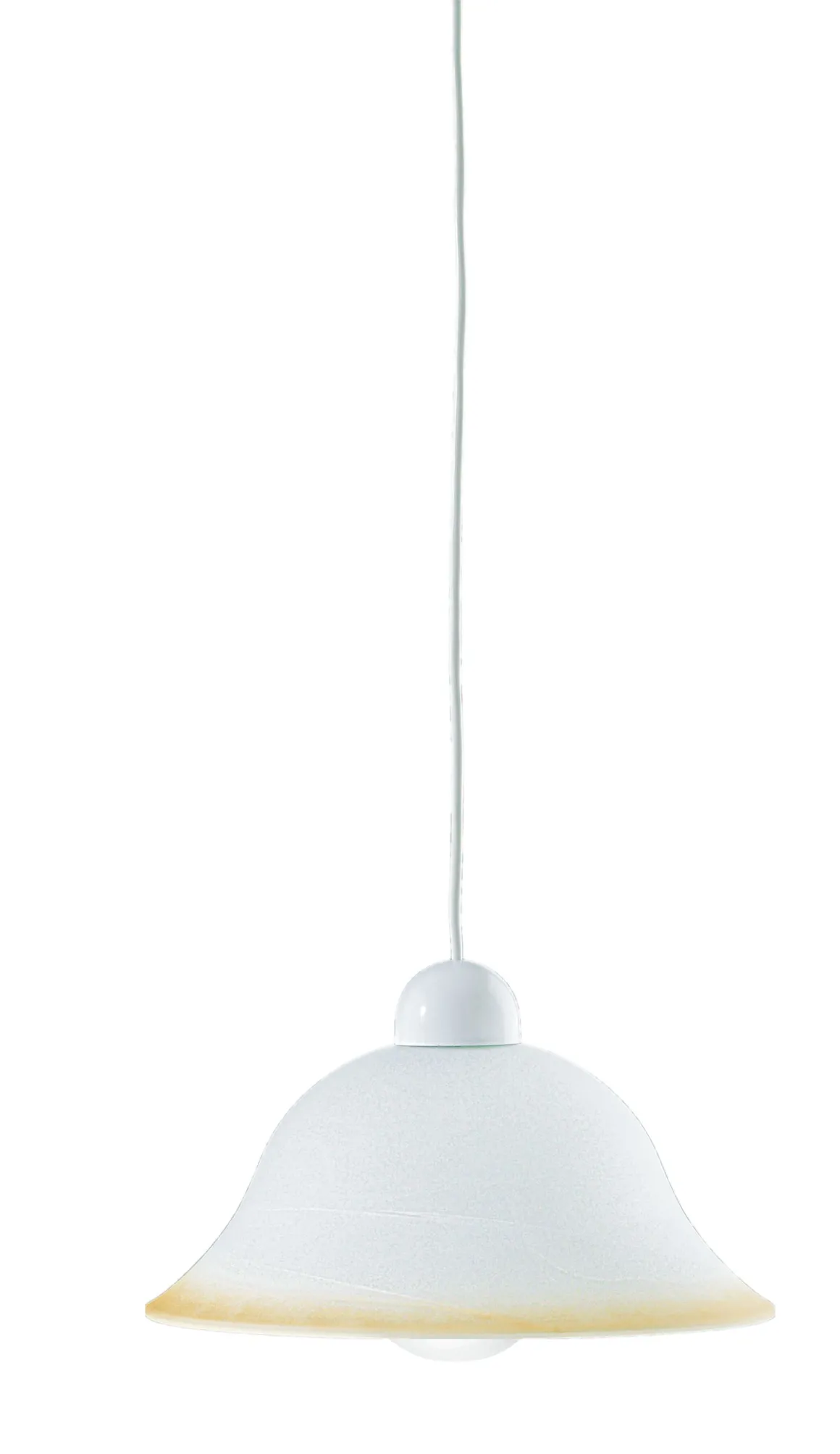 LAMPADARIO ALABASTRO BIANCO CON FASCIA AMBRA D. 30CM - 1XE27 MAX 60W: vendita online LAMPADARIO ALABASTRO BIANCO CON FASCIA AMBRA D. 30CM - 1XE27 MAX 60W in offerta