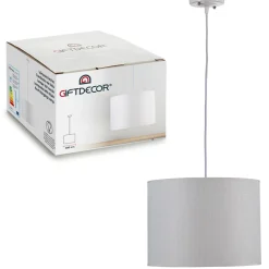 LAMPADARIO BIANCO D. 30CM - E27 220V-24V 60W: vendita online LAMPADARIO BIANCO D. 30CM - E27 220V-24V 60W in offerta