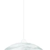 LAMPADARIO CURVA ALABASTRO BIANCO D. 48CM - 1XE27 MAX 60W: vendita online LAMPADARIO CURVA ALABASTRO BIANCO D. 48CM - 1XE27 MAX 60W in offerta