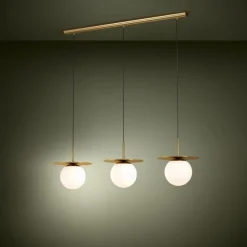 LAMPADARIO ARENALES H. 150CM - 3X40W E27: vendita online LAMPADARIO ARENALES H. 150CM - 3X40W E27 in offerta