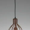LAMPADARIO CORTEN BOTTIGLIA - 1XE27 : vendita online LAMPADARIO CORTEN BOTTIGLIA - 1XE27 in offerta