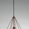 LAMPADARIO DIAMANTE CORTEN - 1XE27: vendita online LAMPADARIO DIAMANTE CORTEN - 1XE27 in offerta