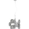 LAMPADARIO HEADLIGHT 9 LUCI CROMATO 53X53 H 155CM - 230V 50/60HZ 30W G9: vendita online LAMPADARIO HEADLIGHT 9 LUCI CROMATO 53X53 H 155CM - 230V 50/60HZ 30W G9 in offerta