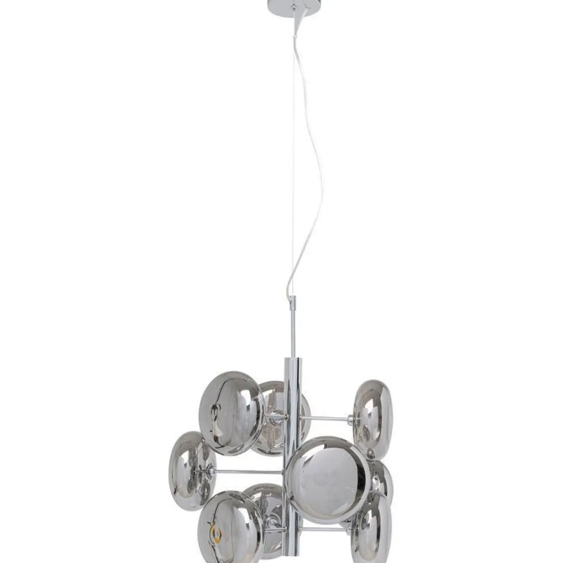 LAMPADARIO HEADLIGHT 9 LUCI CROMATO 53X53 H 155CM - 230V 50/60HZ 30W G9: vendita online LAMPADARIO HEADLIGHT 9 LUCI CROMATO 53X53 H 155CM - 230V 50/60HZ 30W G9 in offerta